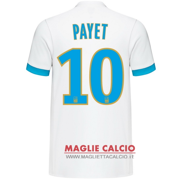 nuova maglietta marseille 2017-2018 payet 10 prima